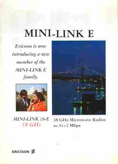 Буклет Ericsson Mini-Link E, 55-1077, Баград.рф